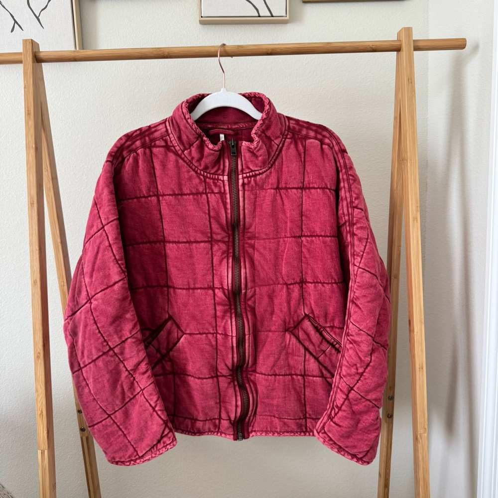 Free People Dolman Quilted Jacket